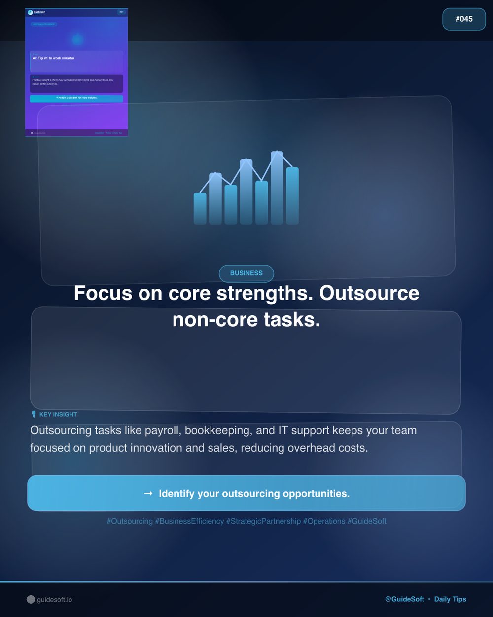 GuideSoft Brand Poster #045 — Visual System Archive