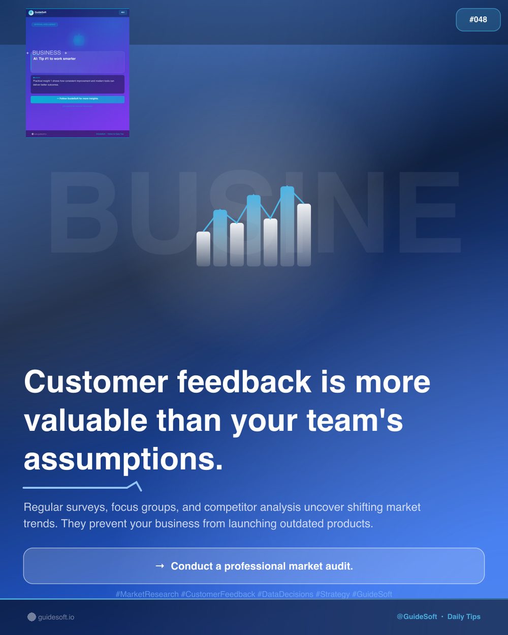 GuideSoft Brand Poster #048 — Visual System Archive