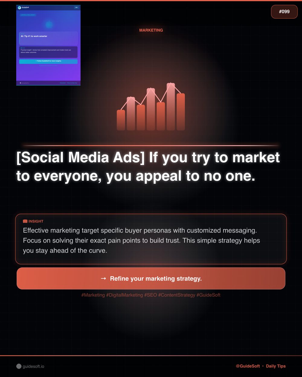 GuideSoft Brand Poster #099 — Visual System Archive