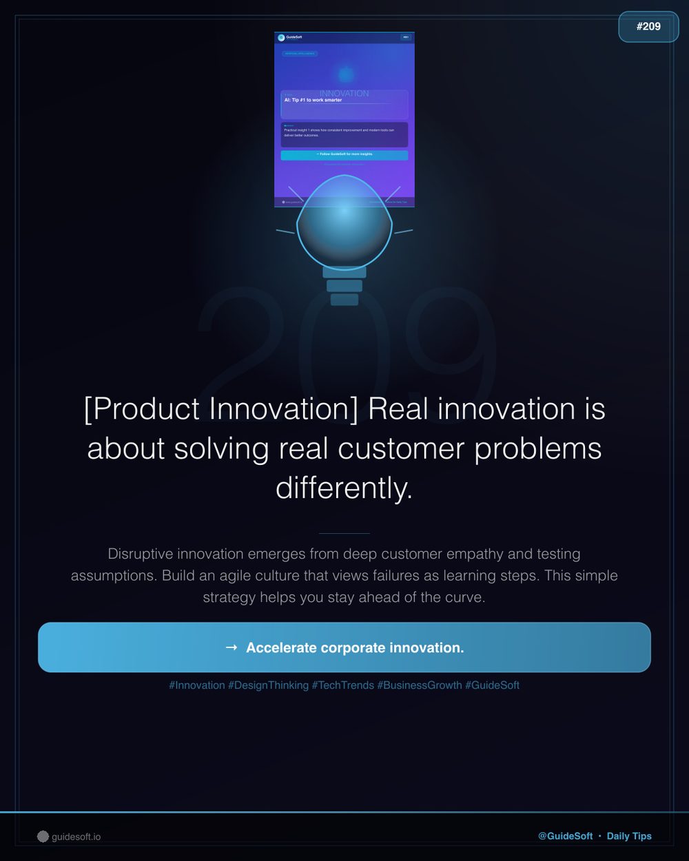 GuideSoft Brand Poster #209 — Visual System Archive
