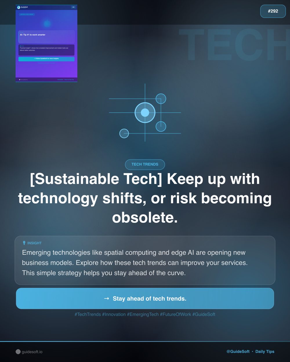 GuideSoft Brand Poster #292 — Visual System Archive