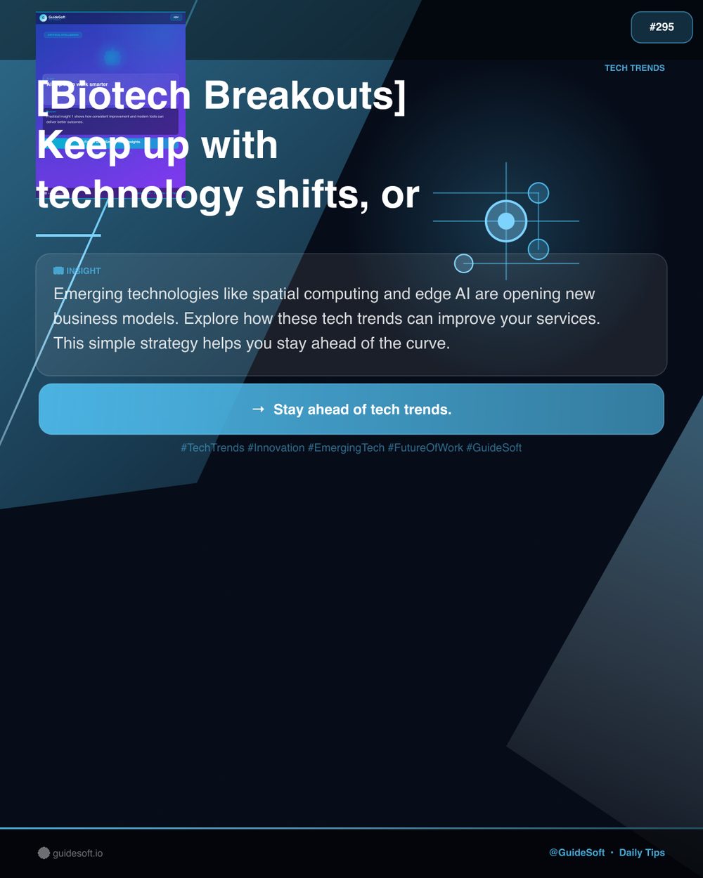 GuideSoft Brand Poster #295 — Visual System Archive